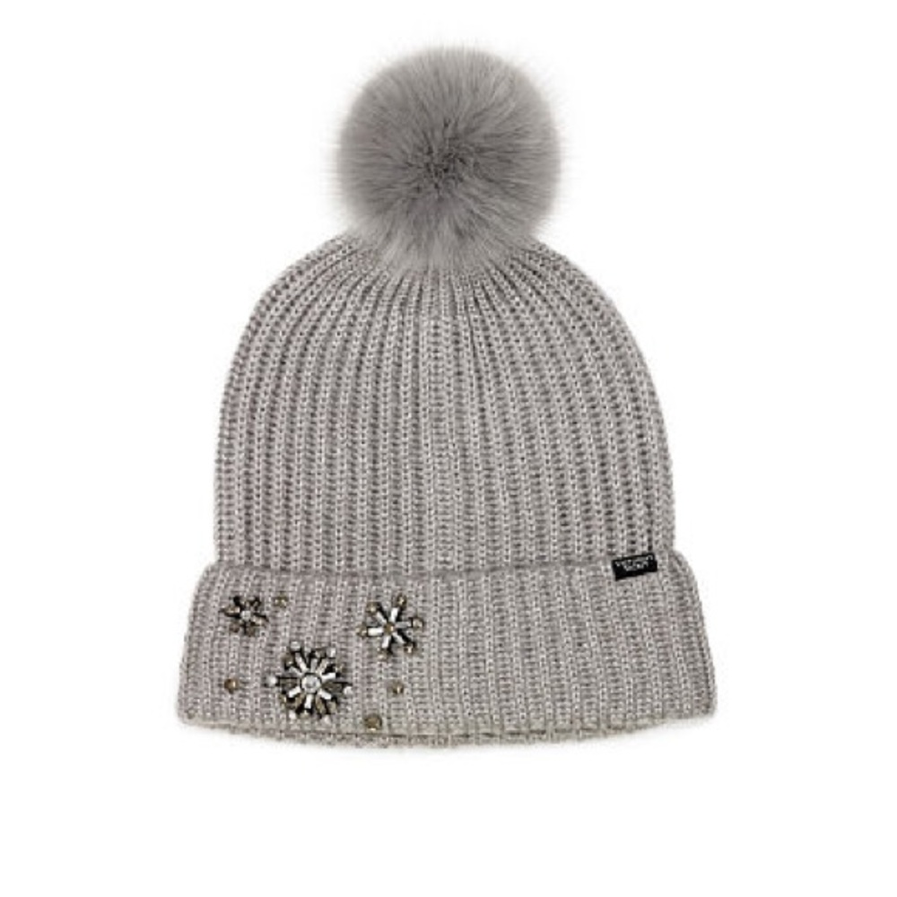 Sparkle puff hat